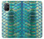 S3414 Green Snake Scale Graphic Print Hülle Schutzhülle Taschen für OnePlus 8T