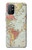 S3418 Vintage World Map Hülle Schutzhülle Taschen für OnePlus 8T