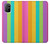 S3678 Colorful Rainbow Vertical Hülle Schutzhülle Taschen für OnePlus 8T