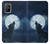 S3693 Grim White Wolf Full Moon Hülle Schutzhülle Taschen für OnePlus 8T