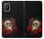 S3753 Dark Gothic Goth Skull Roses Hülle Schutzhülle Taschen für OnePlus 8T