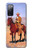 S0772 Cowboy Western Hülle Schutzhülle Taschen für Samsung Galaxy S20 FE