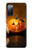 S1083 Pumpkin Spider Candles Halloween Hülle Schutzhülle Taschen für Samsung Galaxy S20 FE