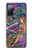 S1240 Bali Painting Hülle Schutzhülle Taschen für Samsung Galaxy S20 FE