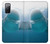 S1801 Beluga Whale Smile Whale Hülle Schutzhülle Taschen für Samsung Galaxy S20 FE