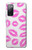 S2214 Pink Lips Kisses Hülle Schutzhülle Taschen für Samsung Galaxy S20 FE