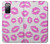 S2214 Pink Lips Kisses Hülle Schutzhülle Taschen für Samsung Galaxy S20 FE