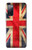 S2303 British UK Vintage Flag Hülle Schutzhülle Taschen für Samsung Galaxy S20 FE