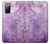 S2690 Amethyst Crystals Graphic Printed Hülle Schutzhülle Taschen für Samsung Galaxy S20 FE