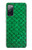 S2704 Green Fish Scale Pattern Graphic Hülle Schutzhülle Taschen für Samsung Galaxy S20 FE