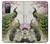 S2773 Peacock Chinese Brush Painting Hülle Schutzhülle Taschen für Samsung Galaxy S20 FE