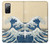 S2790 Hokusai Under The Wave off Kanagawa Hülle Schutzhülle Taschen für Samsung Galaxy S20 FE