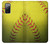 S3031 Yellow Softball Ball Hülle Schutzhülle Taschen für Samsung Galaxy S20 FE