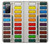 S3243 Watercolor Paint Set Hülle Schutzhülle Taschen für Samsung Galaxy S20 FE