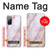 S3482 Soft Pink Marble Graphic Print Hülle Schutzhülle Taschen für Samsung Galaxy S20 FE