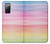 S3507 Colorful Rainbow Pastel Hülle Schutzhülle Taschen für Samsung Galaxy S20 FE