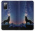 S3555 Wolf Howling Million Star Hülle Schutzhülle Taschen für Samsung Galaxy S20 FE