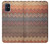 S3752 Zigzag Fabric Pattern Graphic Printed Hülle Schutzhülle Taschen für Samsung Galaxy M51
