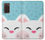 S3542 Cute Cat Cartoon Hülle Schutzhülle Taschen für Samsung Galaxy Z Fold2 5G