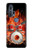 S1431 Skull Drum Fire Rock Hülle Schutzhülle Taschen für Motorola Edge+