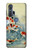 S1654 Koi Carp Fish Art Painting Hülle Schutzhülle Taschen für Motorola Edge+