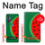 S2383 Watermelon Hülle Schutzhülle Taschen für Motorola Edge+