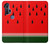 S2403 Watermelon Hülle Schutzhülle Taschen für Motorola Edge+