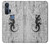 S2446 Gecko Wood Graphic Printed Hülle Schutzhülle Taschen für Motorola Edge+