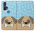 S2669 Cute Dog Paws Bones Cartoon Hülle Schutzhülle Taschen für Motorola Edge+