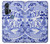 S2768 Willow Pattern Graphic Hülle Schutzhülle Taschen für Motorola Edge+