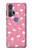 S2858 Pink Flamingo Pattern Hülle Schutzhülle Taschen für Motorola Edge+