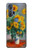 S2937 Claude Monet Bouquet of Sunflowers Hülle Schutzhülle Taschen für Motorola Edge+