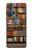 S3154 Bookshelf Hülle Schutzhülle Taschen für Motorola Edge+