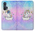 S3256 Cute Unicorn Cartoon Hülle Schutzhülle Taschen für Motorola Edge+