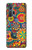 S3272 Colorful Pattern Hülle Schutzhülle Taschen für Motorola Edge+