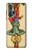 S3377 Tarot Card Hanged Man Hülle Schutzhülle Taschen für Motorola Edge+