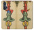 S3377 Tarot Card Hanged Man Hülle Schutzhülle Taschen für Motorola Edge+