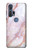 S3482 Soft Pink Marble Graphic Print Hülle Schutzhülle Taschen für Motorola Edge+