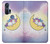 S3485 Cute Unicorn Sleep Hülle Schutzhülle Taschen für Motorola Edge+