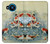 S1654 Koi Carp Fish Art Painting Hülle Schutzhülle Taschen für Nokia 8.3 5G