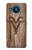 S2183 Goat Wood Graphic Printed Hülle Schutzhülle Taschen für Nokia 8.3 5G