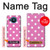 S2358 Pink Polka Dots Hülle Schutzhülle Taschen für Nokia 8.3 5G
