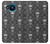 S2371 Skull Vintage Monochrome Pattern Hülle Schutzhülle Taschen für Nokia 8.3 5G