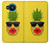 S2443 Funny Pineapple Sunglasses Kiss Hülle Schutzhülle Taschen für Nokia 8.3 5G
