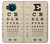 S2502 Eye Exam Chart Decorative Decoupage Poster Hülle Schutzhülle Taschen für Nokia 8.3 5G