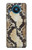 S2703 Snake Skin Texture Graphic Printed Hülle Schutzhülle Taschen für Nokia 8.3 5G