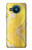 S2713 Yellow Snake Skin Graphic Printed Hülle Schutzhülle Taschen für Nokia 8.3 5G