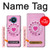 S2847 Pink Retro Rotary Phone Hülle Schutzhülle Taschen für Nokia 8.3 5G