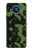 S2877 Green Snake Skin Graphic Printed Hülle Schutzhülle Taschen für Nokia 8.3 5G