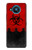 S2917 Biohazards Virus Red Alert Hülle Schutzhülle Taschen für Nokia 8.3 5G